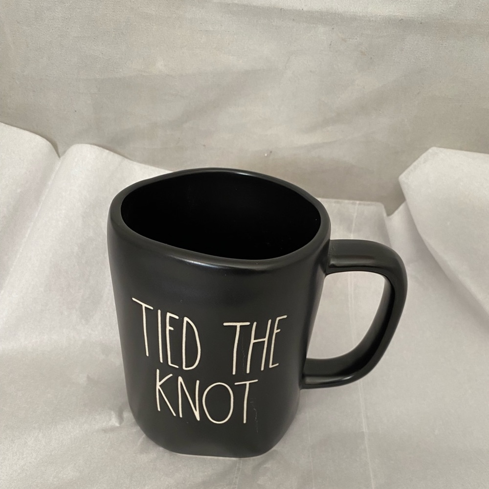 Rae Dunn “Tied the knot” coffee cup